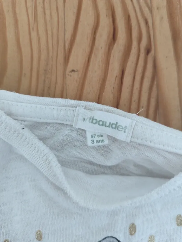 T-shirt tortue, Vertbaudet 3 ans - photo numéro 3