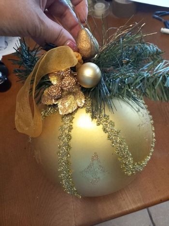 Boule de Noël environ 22 cm