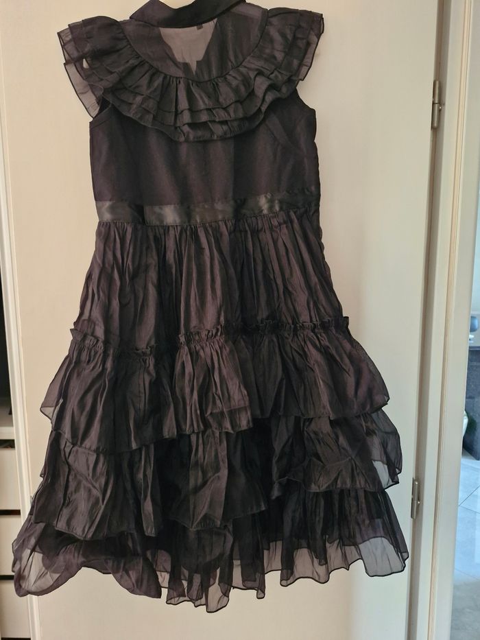 Costume mercredi adams avec la main - 8-9 ans - photo numéro 2