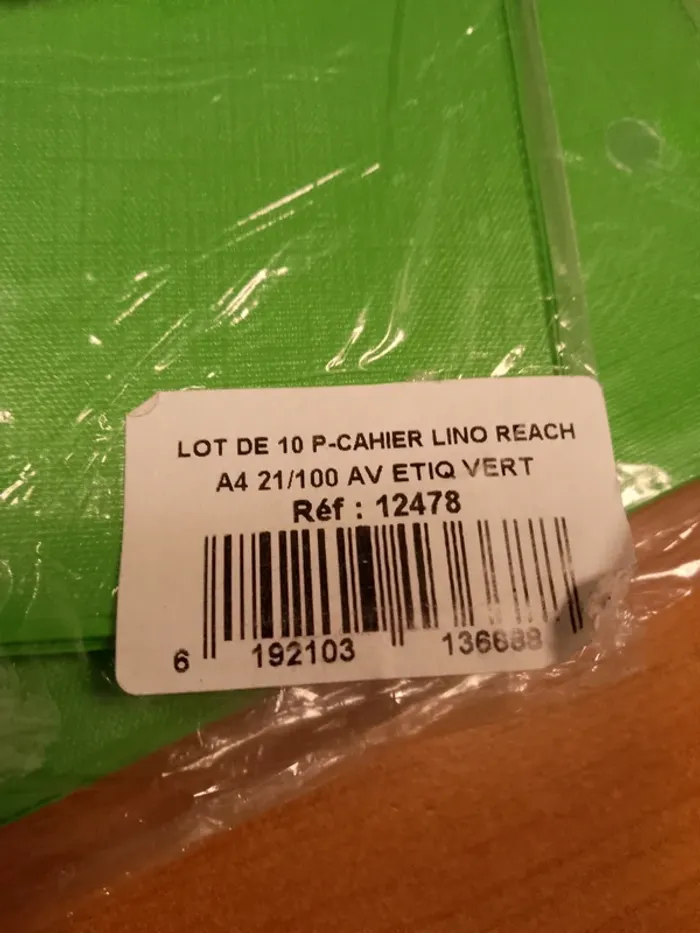 2 lots de protège cahiers - photo numéro 2