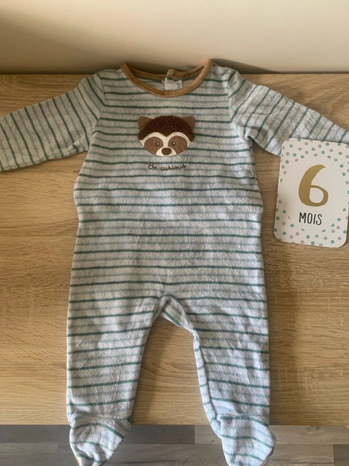 Pyjama bébé garçon à rayures