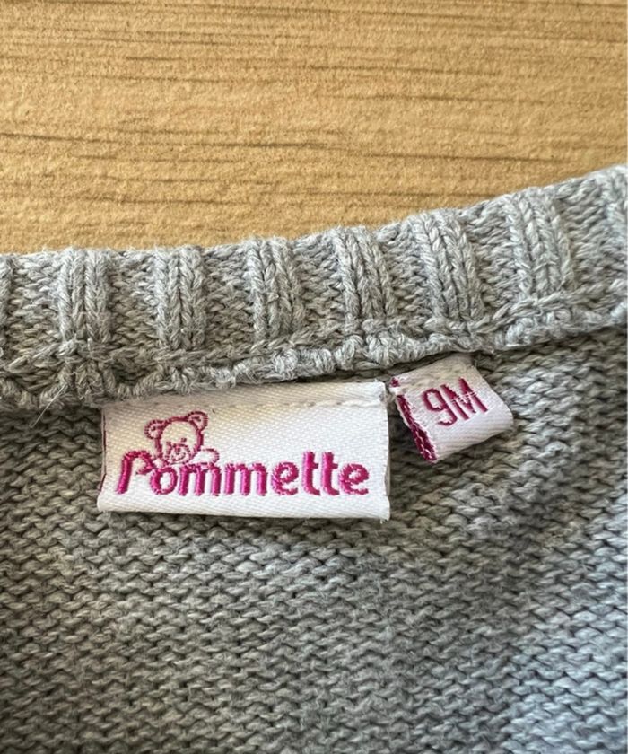 Gilet zippé 9 mois Pommette - photo numéro 3