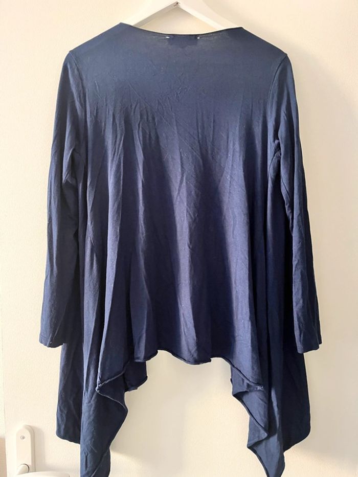 Gilet / cardigan déstructuré grossesse - photo numéro 3