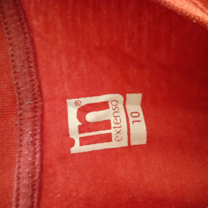 tee-shirt rouge 10 ans - photo numéro 3