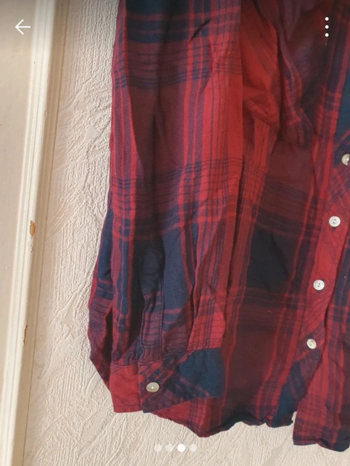 Chemise à carreaux femme t.36 - photo numéro 3