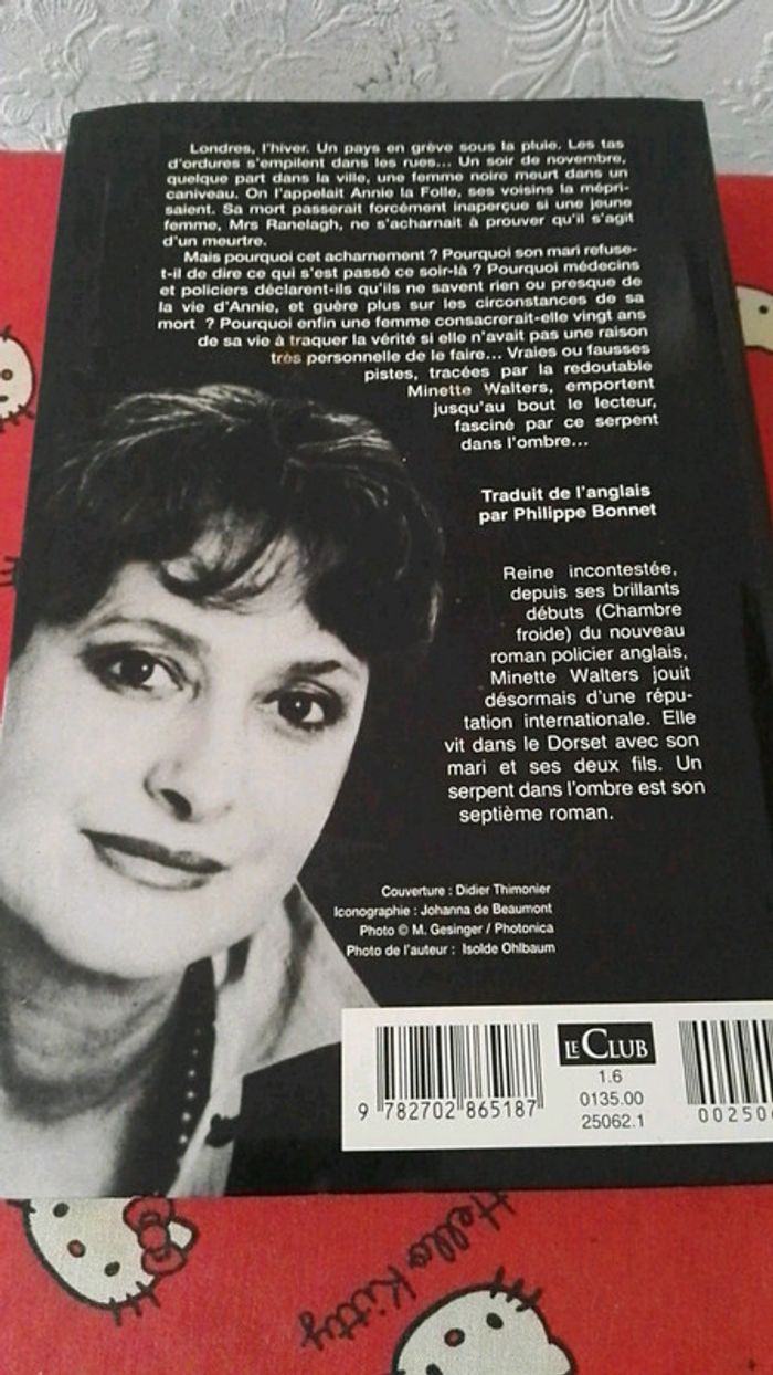 Livre« un serpent dans l ombre» - photo numéro 2