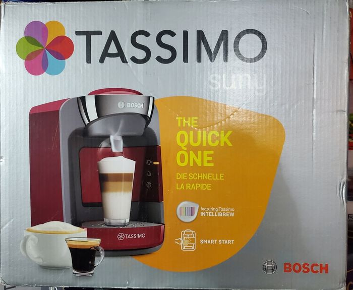 Machine à café BOSCH TASSIMO Suny. Lego Beebs