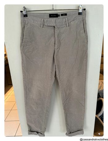 Pantalon gris - Massimo Dutti