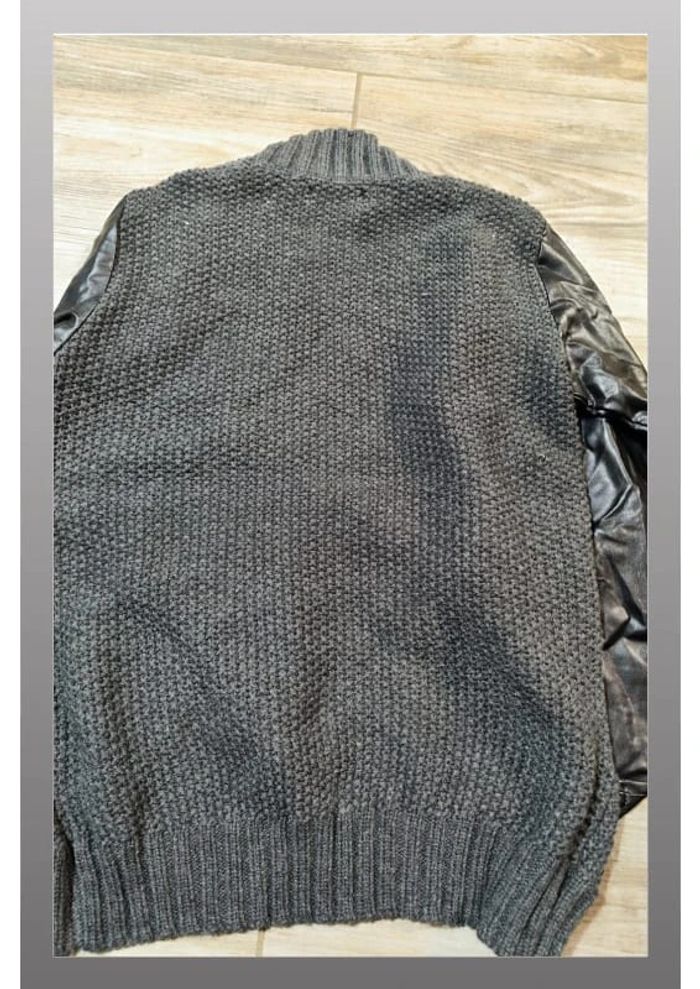 Veste gris foncé et noir By Joos Taille 16 ans - photo numéro 5