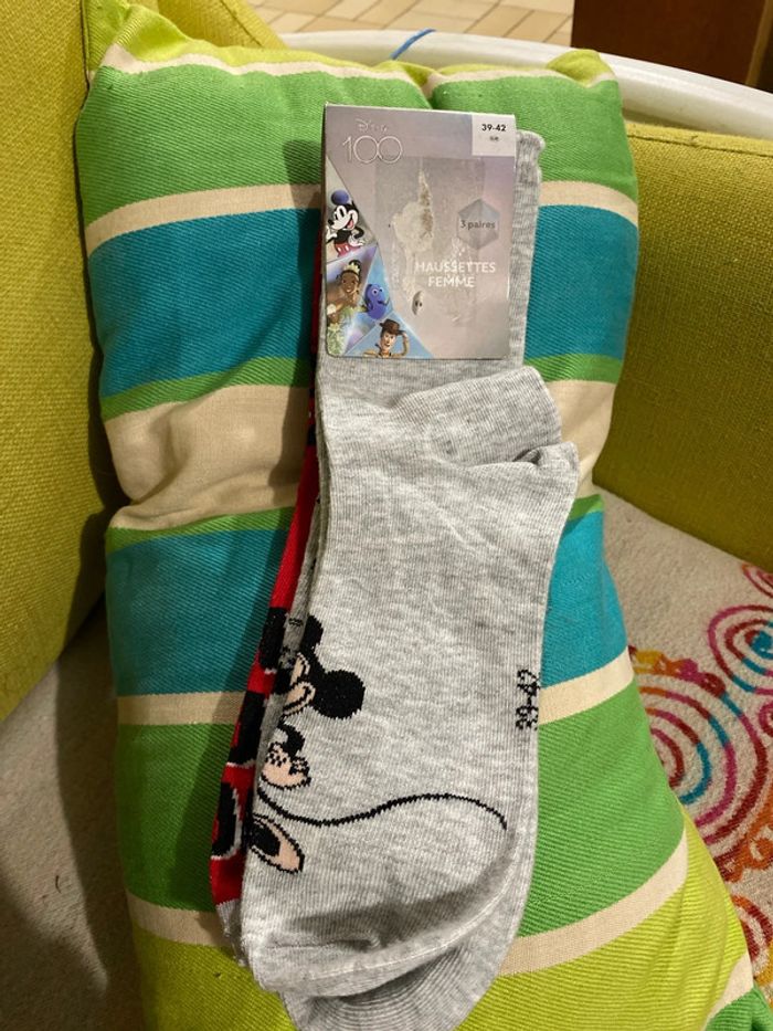 Paires de chaussettes Minnie/Mickey - photo numéro 6
