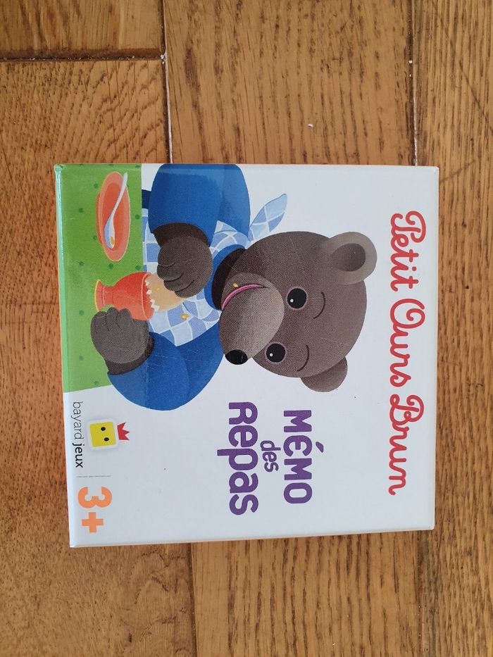 Memory des repas petit ours brun - photo numéro 2