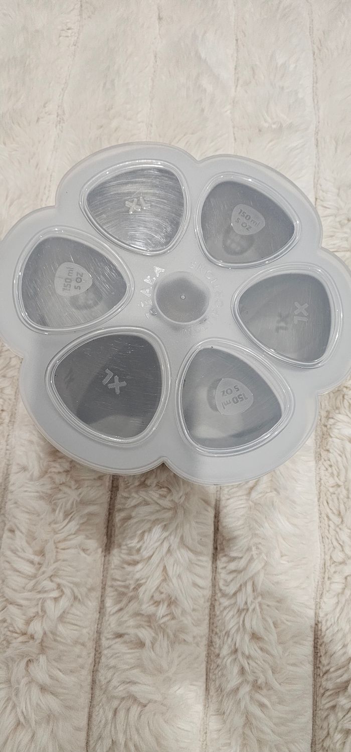 Lot de 3 fleurs 🌸 multiportions BEABA XL 150ML - photo numéro 6