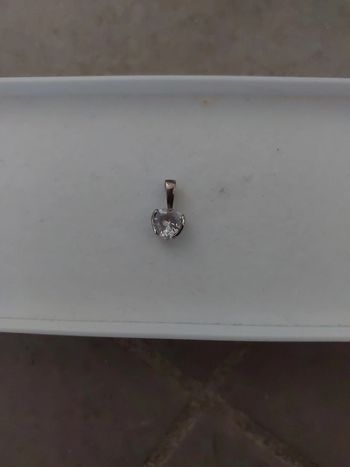 Pendentif cœur argent 925