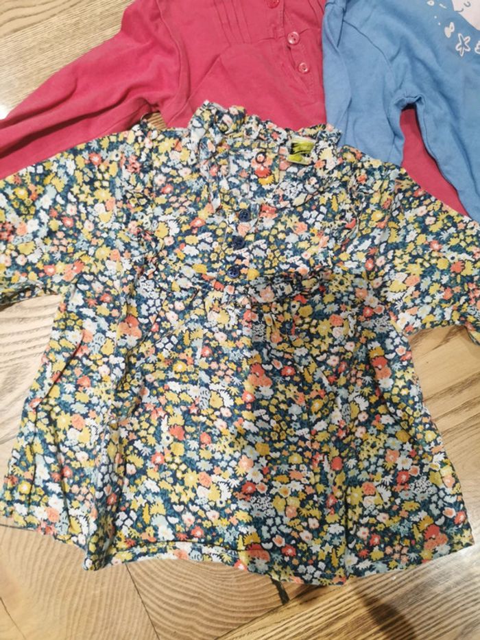 Lot de 10 haut manche longue 6 mois - photo numéro 9