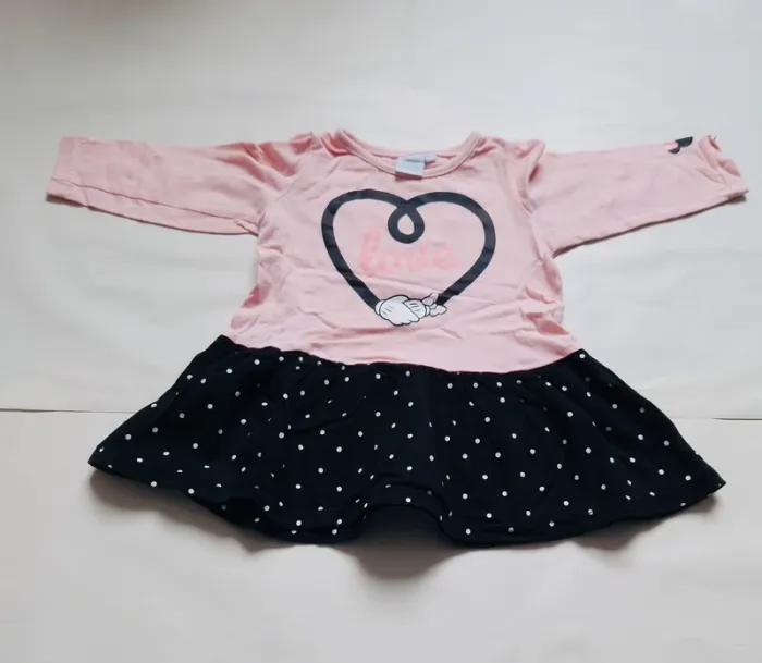 Lot 4 robes manches longues 9 mois - photo numéro 4