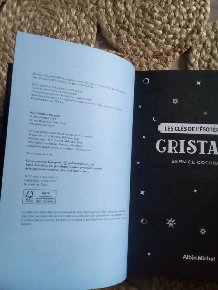 Livre Cristaux + cartes - photo numéro 4