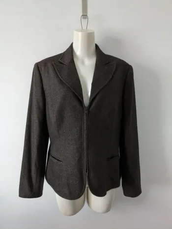 Veste zippée 100% laine - Infinitif - taille 44