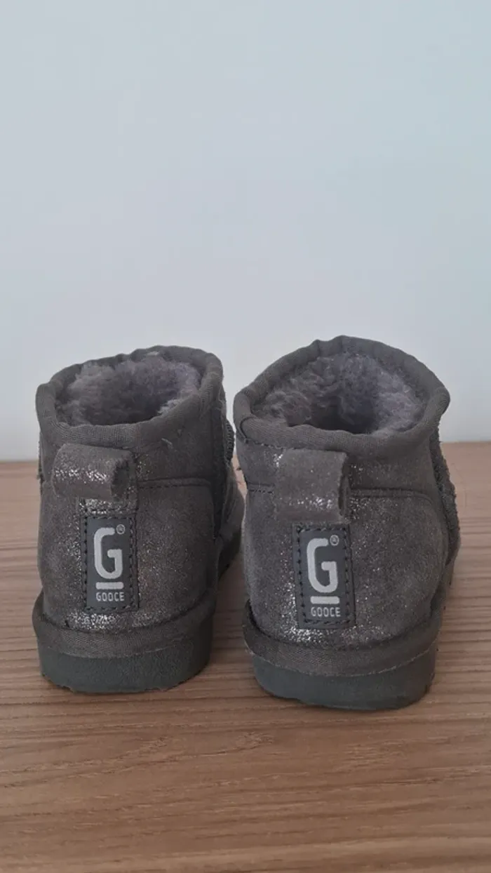 Bottines gooce laine cuir retourné – État neuf - Parfaites automne hiver - photo numéro 10