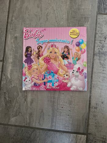 Livre barbie joyeux anniversaire