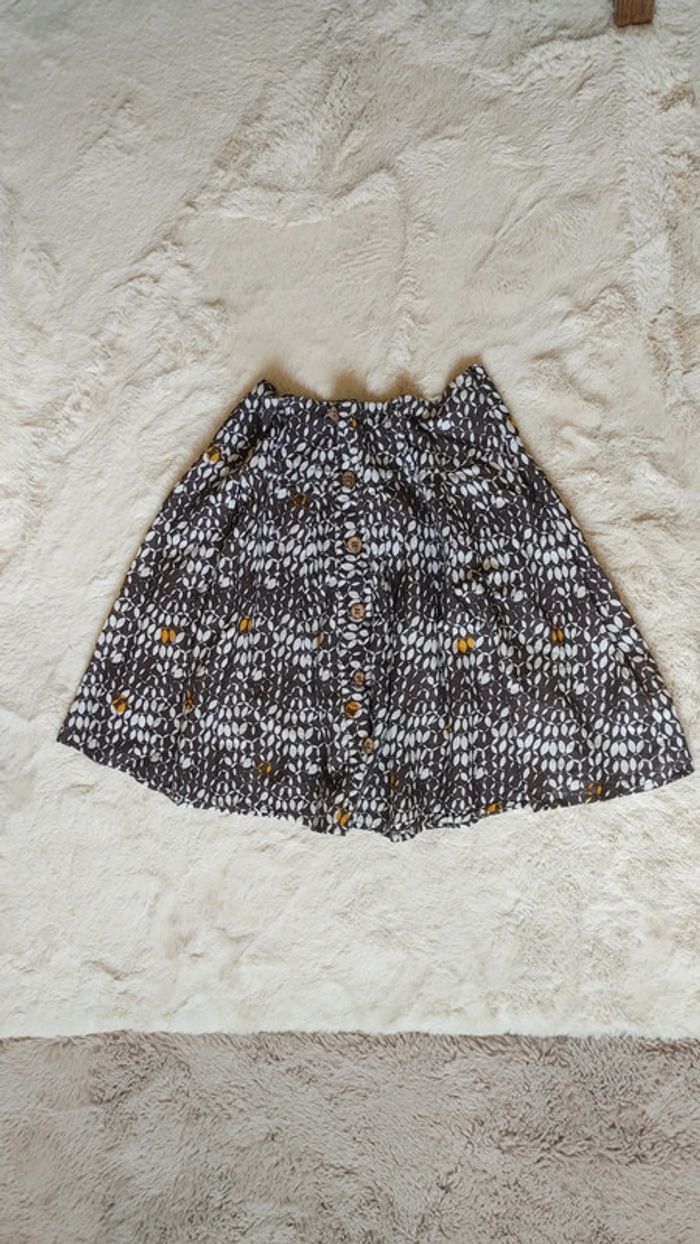 Jupe en coton a motif - photo numéro 3