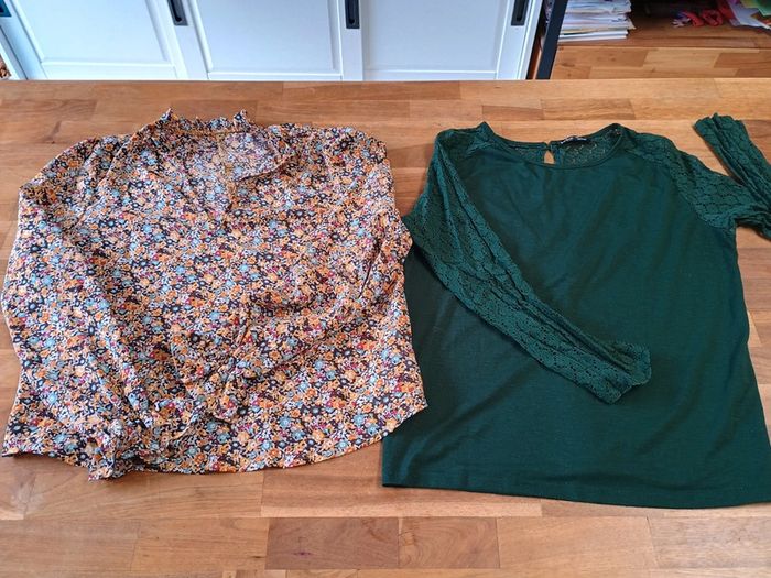 Blouse et t-shirt taille M