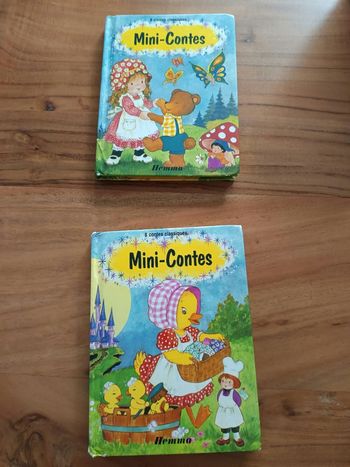 Lot 2 livres mini-contes