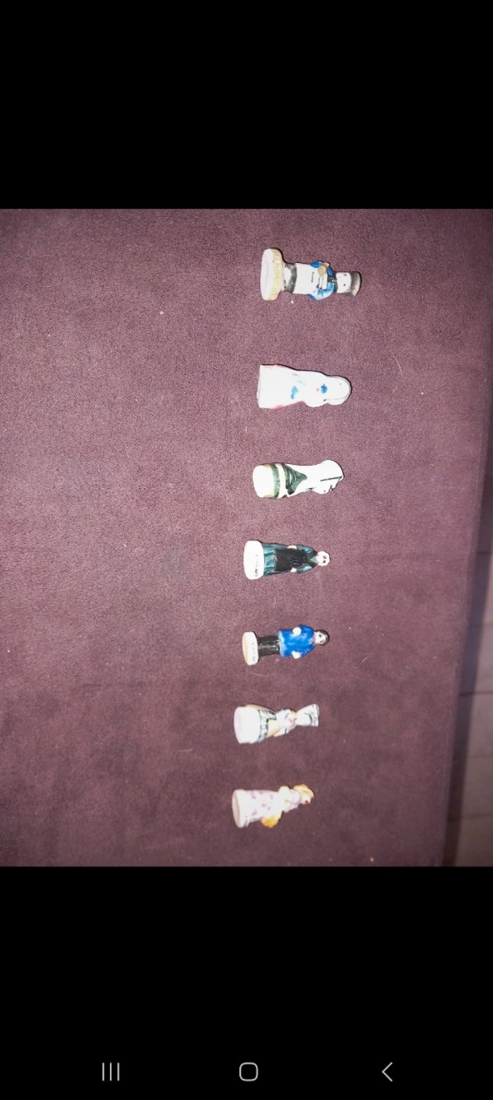 Lot 7 fèves - Personnages