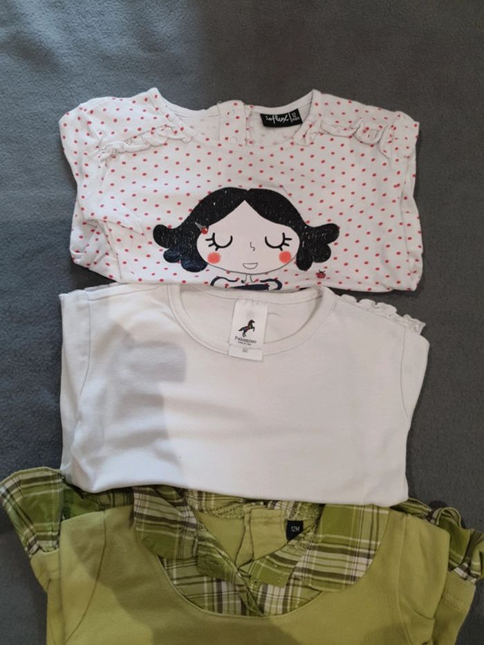 Lot de 4 tee-shirt manches longues - photo numéro 3