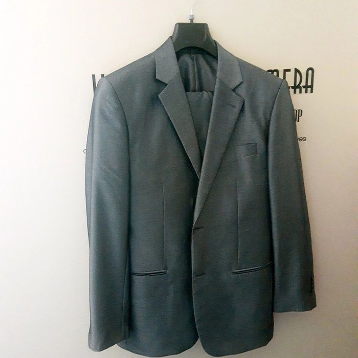 Costume homme chic soirée mariage cérémonie pantalon 40 blazer 48 - photo numéro 2