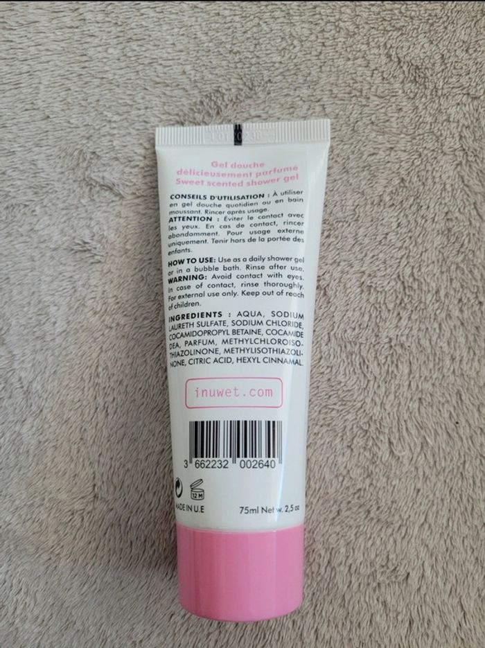 Gel douche rose jasmin Inuwet - photo numéro 2