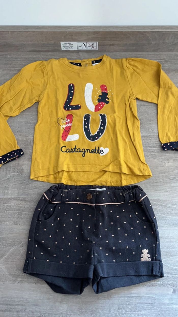Ensemble lulu castagnettes
