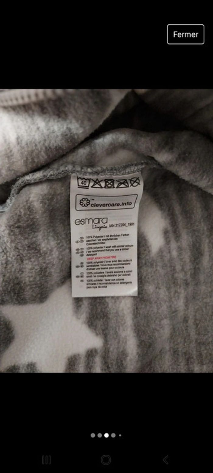 Lot Pyjamas 1 pièce hiver femme S/M - photo numéro 10