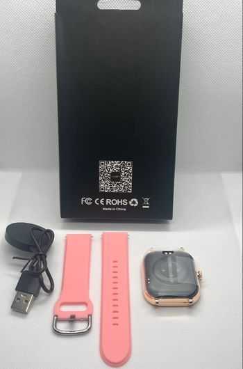 Montre connectée / smartwatch H9 Promax - sport & fun couleur rose