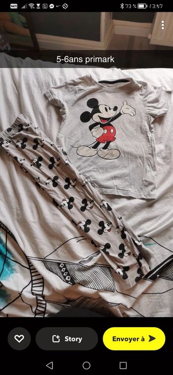 Pijama mickey Disney