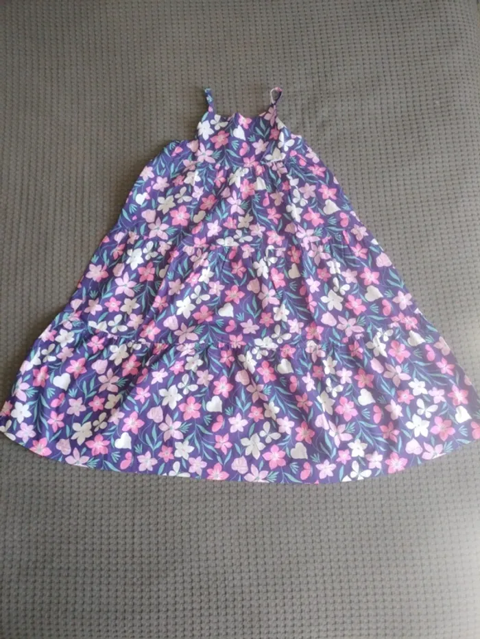 Robe longue légère Sergent Major 4 ans (mais taille très grand !)