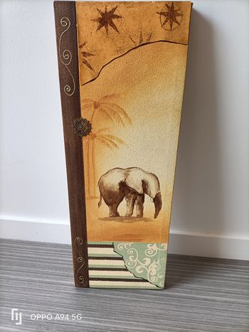 Toile éléphant