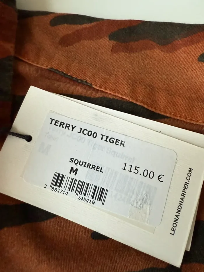 Chemise tigre coton bio Leon & harper - photo numéro 5