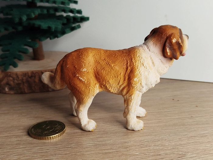 Figurine chien Saint Bernard Schleich 1994 - photo numéro 4