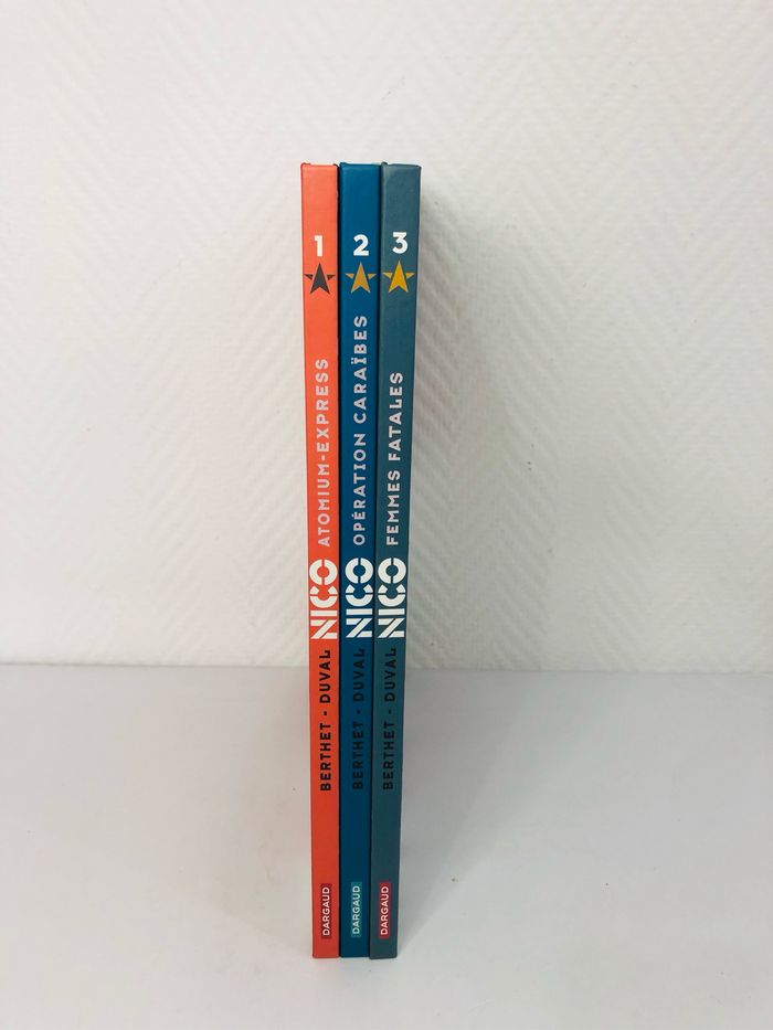 Nico tome 1,2,3 série complète - photo numéro 3