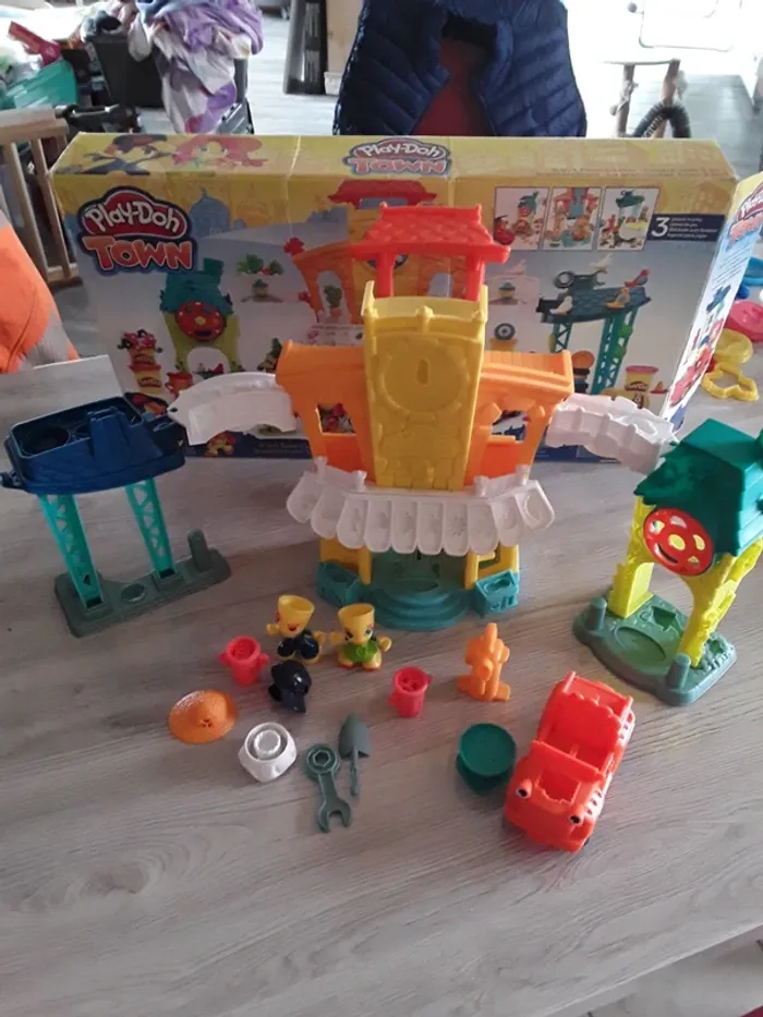 Centre ville 3 en 1 pate à modeler