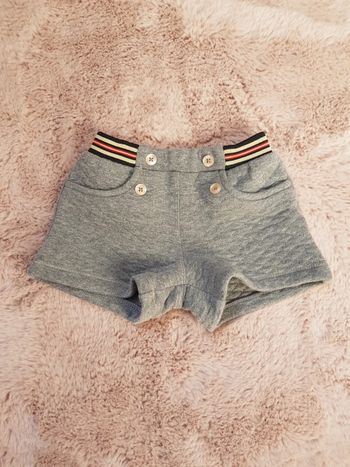 Short fille 9 mois