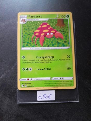 Carte Pokémon Parasect 4/189
