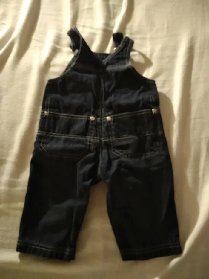 Salopette Jean 6 Mois Fille Petit Bateau - photo numéro 2