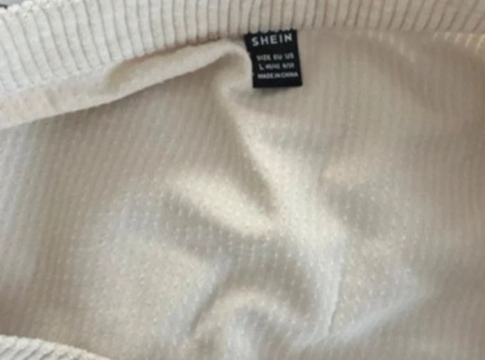 Jupe en velours côtelé beige - Shein - Taille L - Neuve - 5€ - photo numéro 5