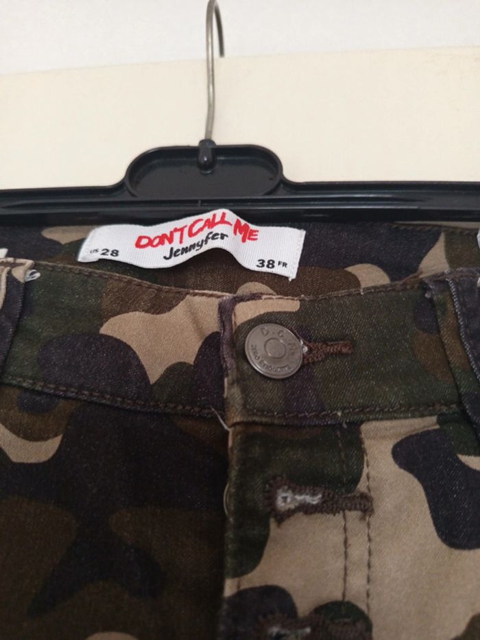 Cargo effet militaire taille M de la marque Jennifer - photo numéro 5