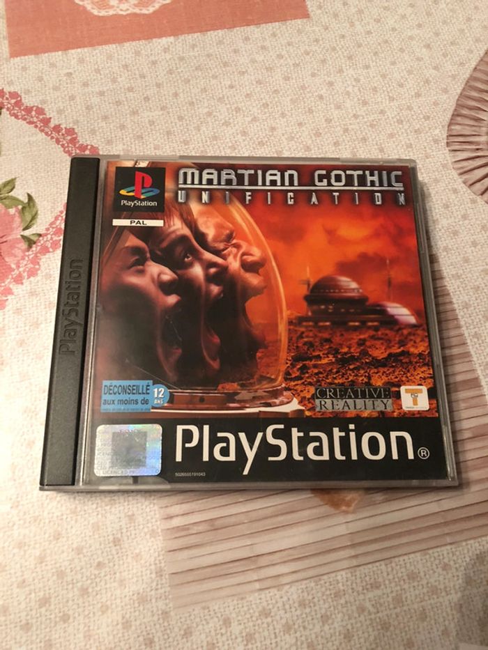 Jeu ps1 martian gothic