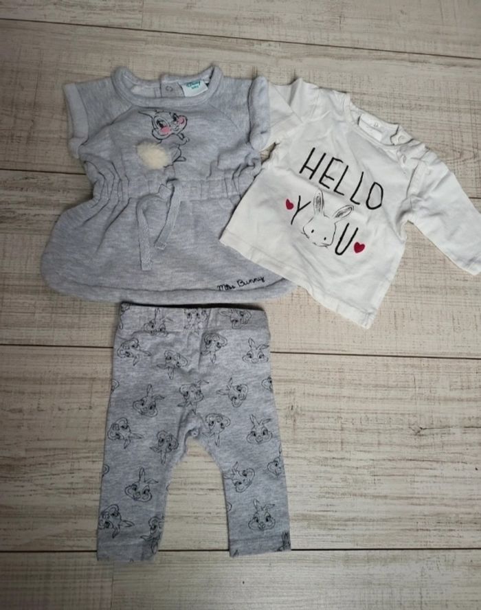 Ensemble bébé fille 1 mois disney peu porté