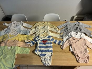 Lot body manche longue 15 pièces
