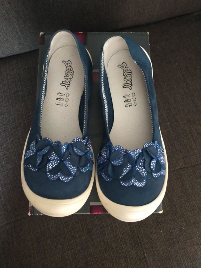 Ballerines neuves Bellamy T 34 bleu