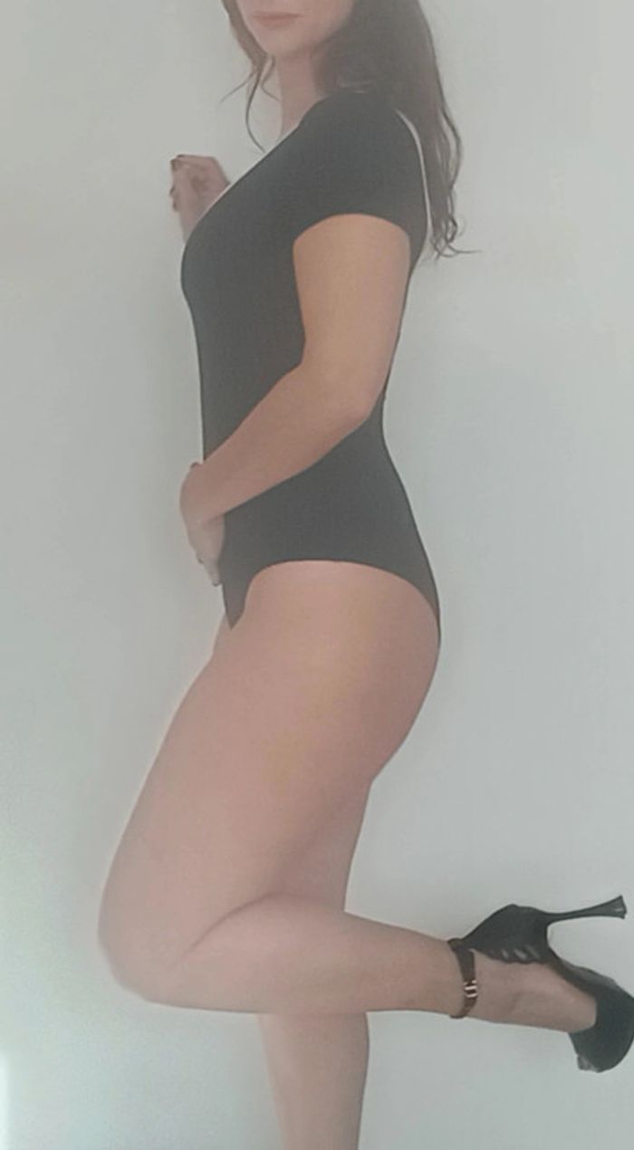 Body top côtelé décolleté en V casual taille 38 - photo numéro 4